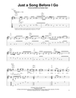 Just A Song Before I Go
