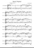 Burnie's Ragtime for Alto and Tenor Saxophone Duet