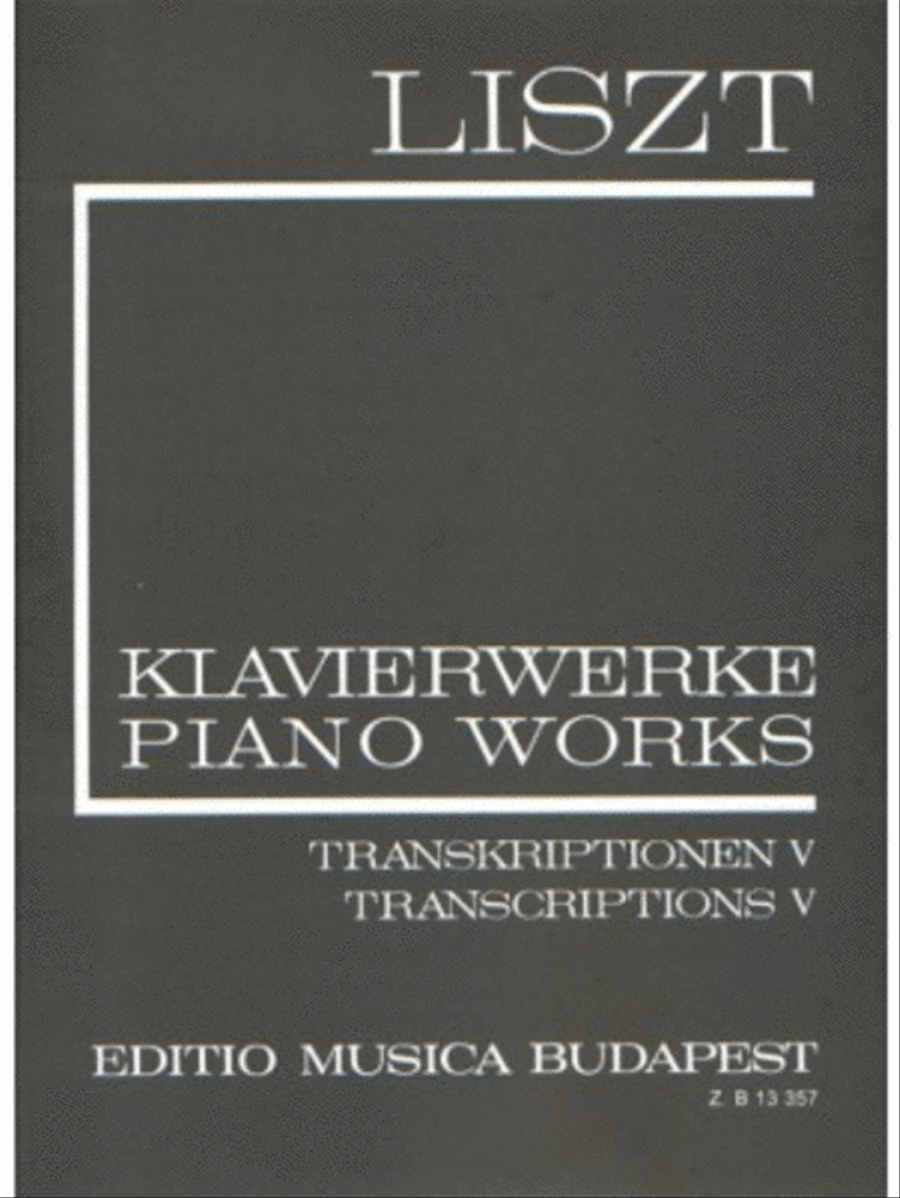 Transcriptions V (II/20) Transcriptions V (II/20) Chamber Music scores gallery preview page 1