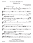 O Lord, How Shall I Meet You (Downloadable C/B-flate Instrumental Parts)