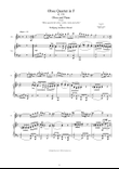 Mozart - Oboe quartet in F major K370 - 1 Allegro - Oboe and Piano