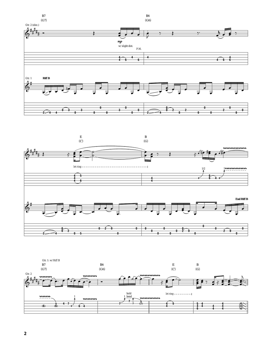 Thorn In My Pride Thorn In My Pride Acoustic Guitar scores gallery preview page 2