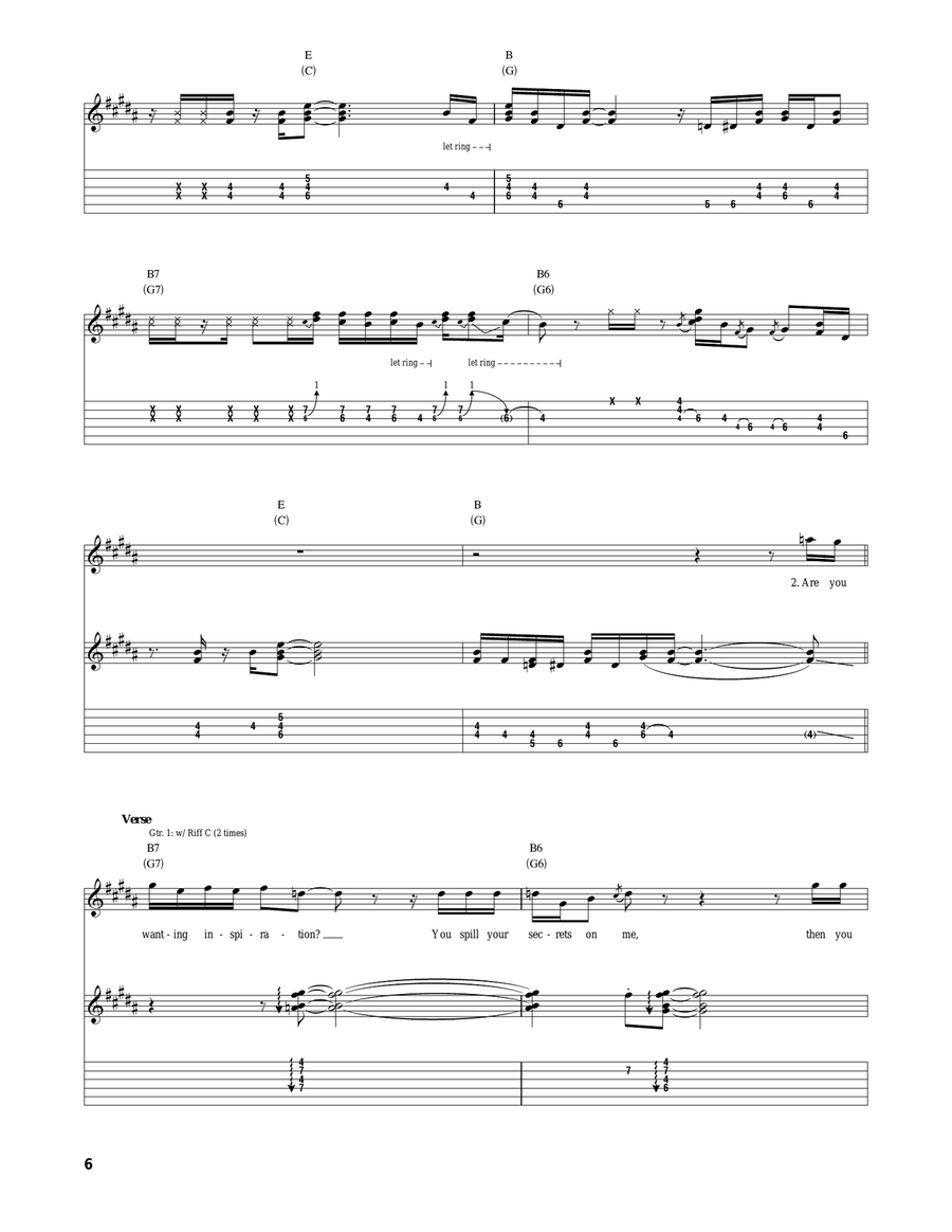 Thorn In My Pride Thorn In My Pride Acoustic Guitar scores gallery preview page 6