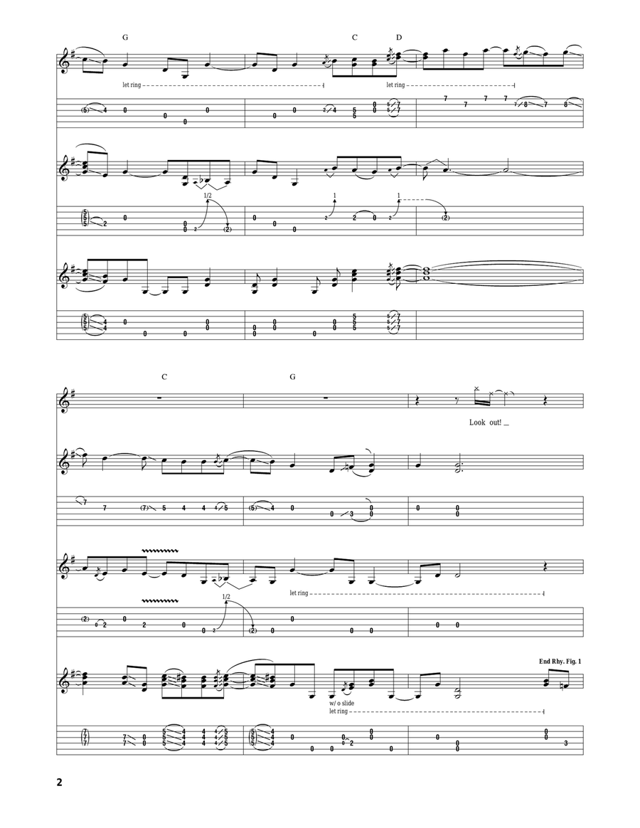 Kickin' My Heart Around Kickin' My Heart Around Acoustic Guitar scores gallery preview page 2