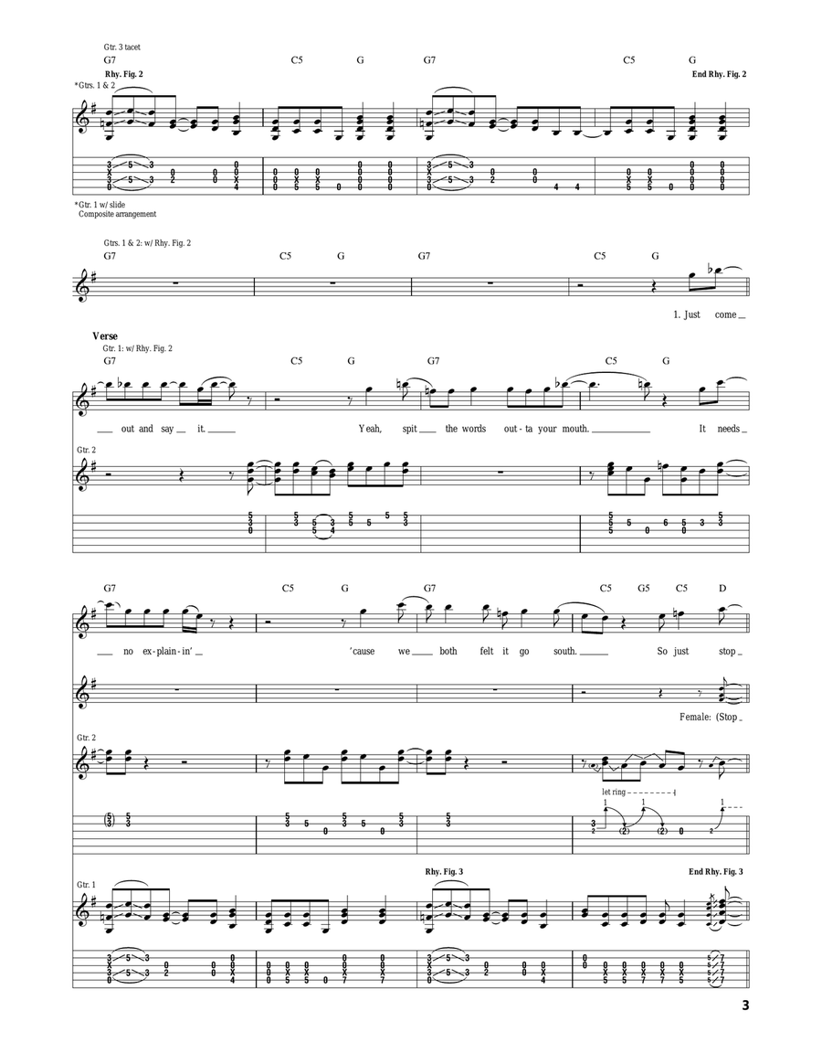 Kickin' My Heart Around Kickin' My Heart Around Acoustic Guitar scores gallery preview page 3