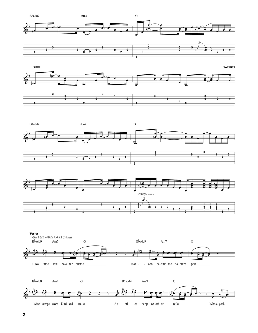 Wiser Time Wiser Time Acoustic Guitar scores gallery preview page 2