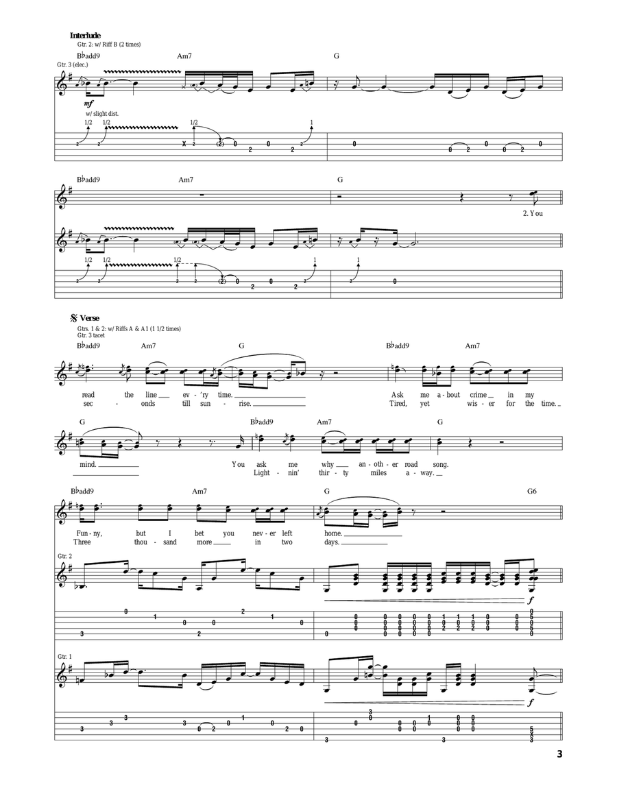 Wiser Time Wiser Time Acoustic Guitar scores gallery preview page 3