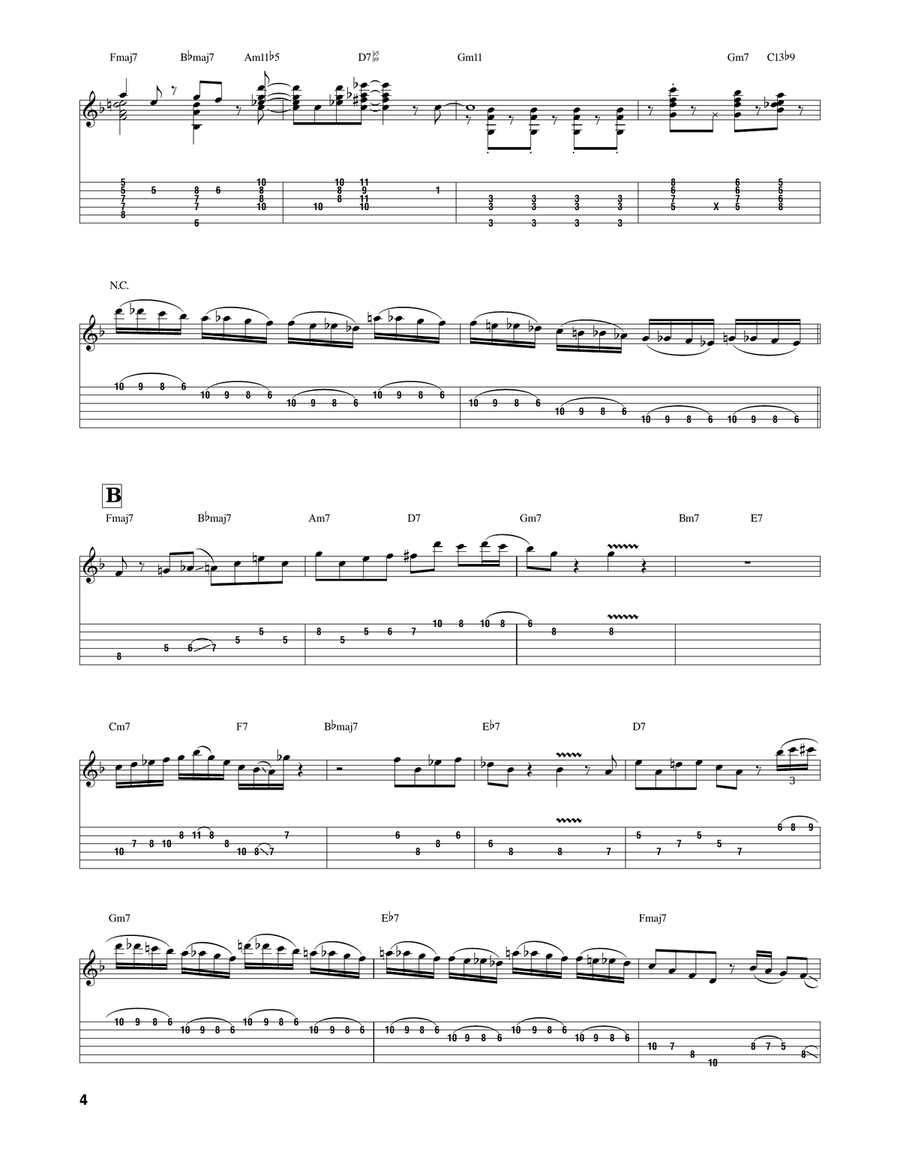 It Could Happen To You It Could Happen To You Electric Guitar scores gallery preview page 4