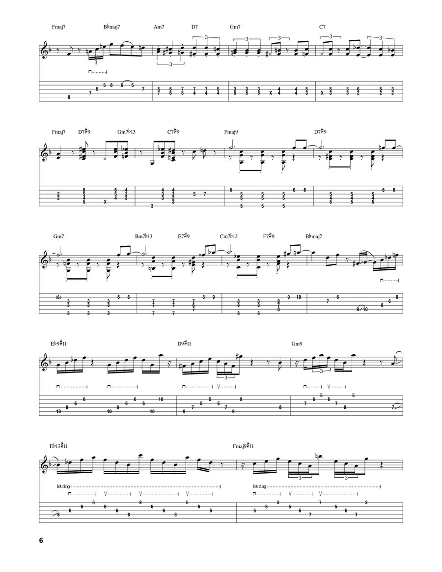 It Could Happen To You It Could Happen To You Electric Guitar scores gallery preview page 6