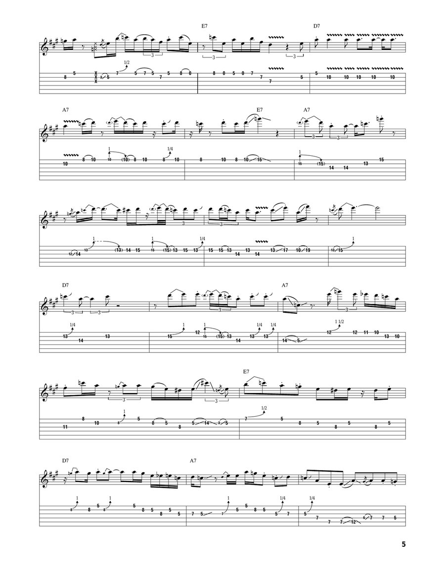 One Way Out One Way Out Acoustic Guitar scores gallery preview page 5