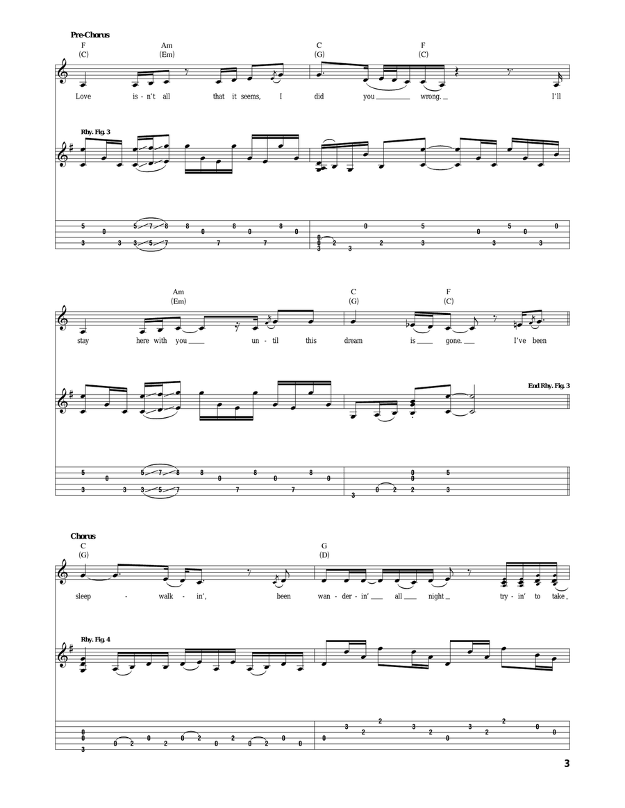 Burning House Burning House Acoustic Guitar scores gallery preview page 3