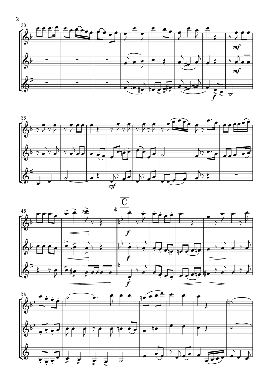 Yankee Doodle Boy Yankee Doodle Boy Woodwind Trio scores gallery preview page 3