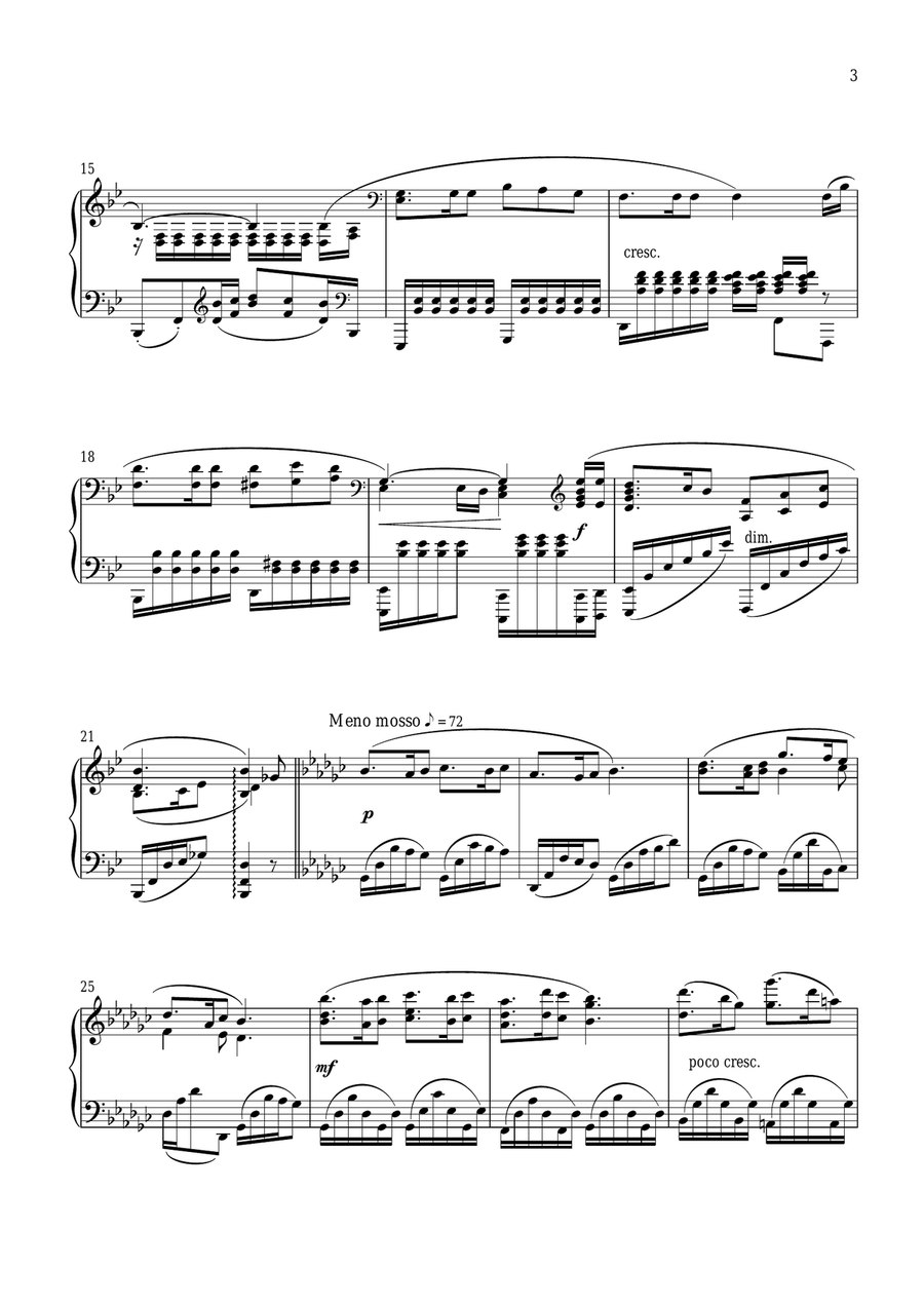 The Old Rugged Cross The Old Rugged Cross Piano Solo scores gallery preview page 3