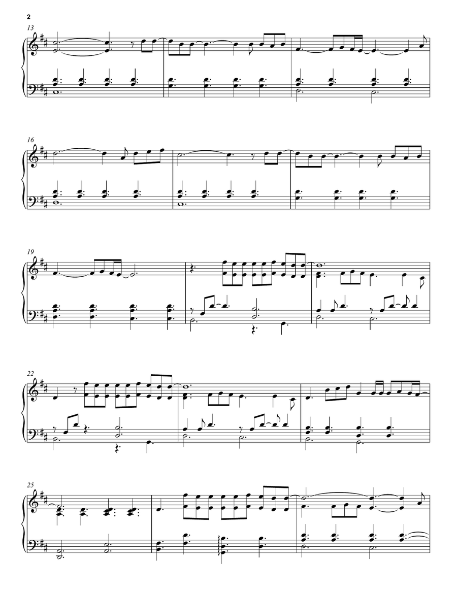 Say Something Say Something Piano scores gallery preview page 2