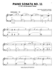 Piano Sonata In A Major, K.331, 1st Movement