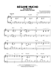 Bésame Mucho (Kiss Me Much) [Jazz version] (arr. Brent Edstrom)