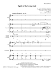 Spirit of the Living God - Full Score