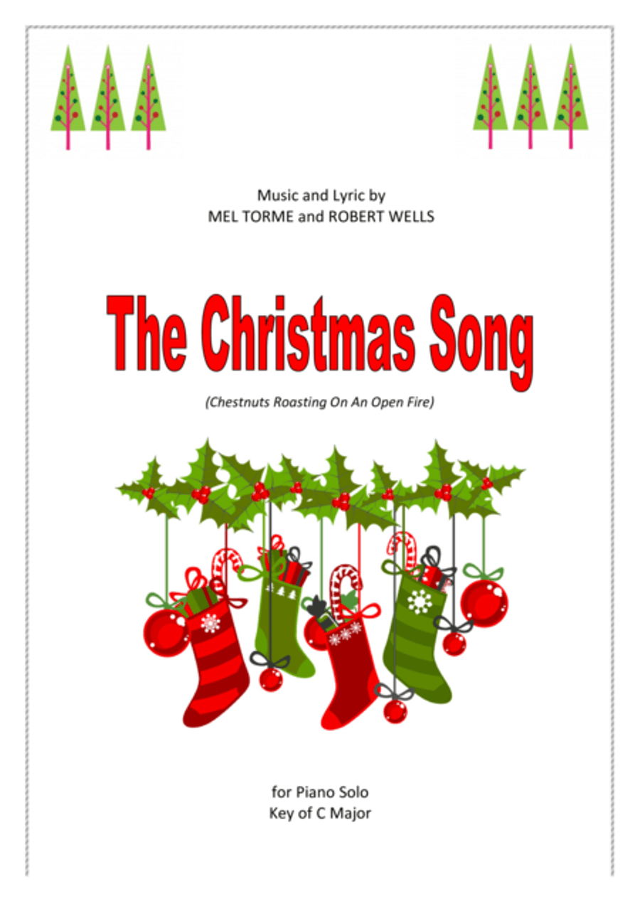 The Christmas Song (Chestnuts Roasting On An Open Fire) Piano Solo scores gallery preview page 1