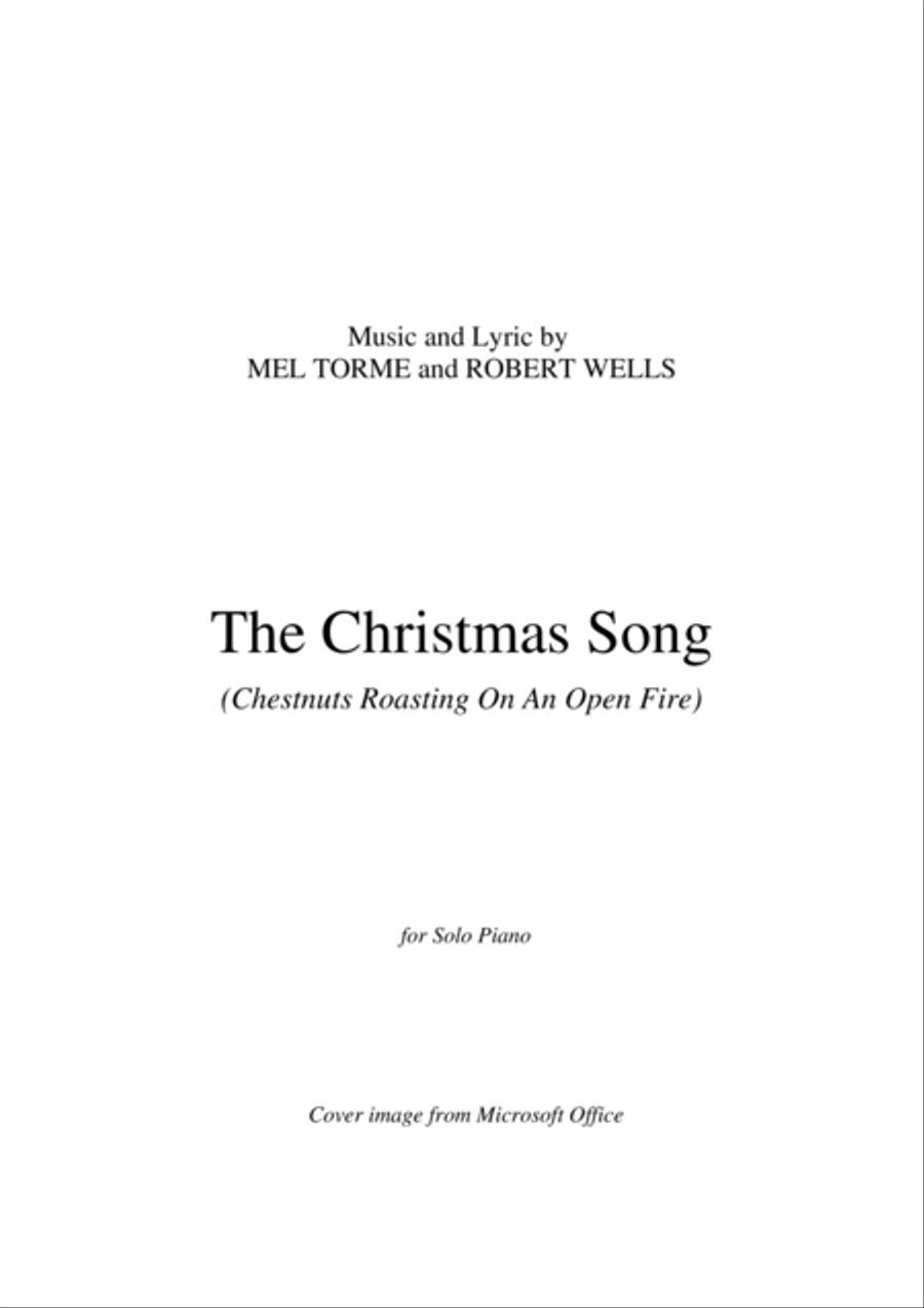 The Christmas Song (Chestnuts Roasting On An Open Fire) Piano Solo scores gallery preview page 2