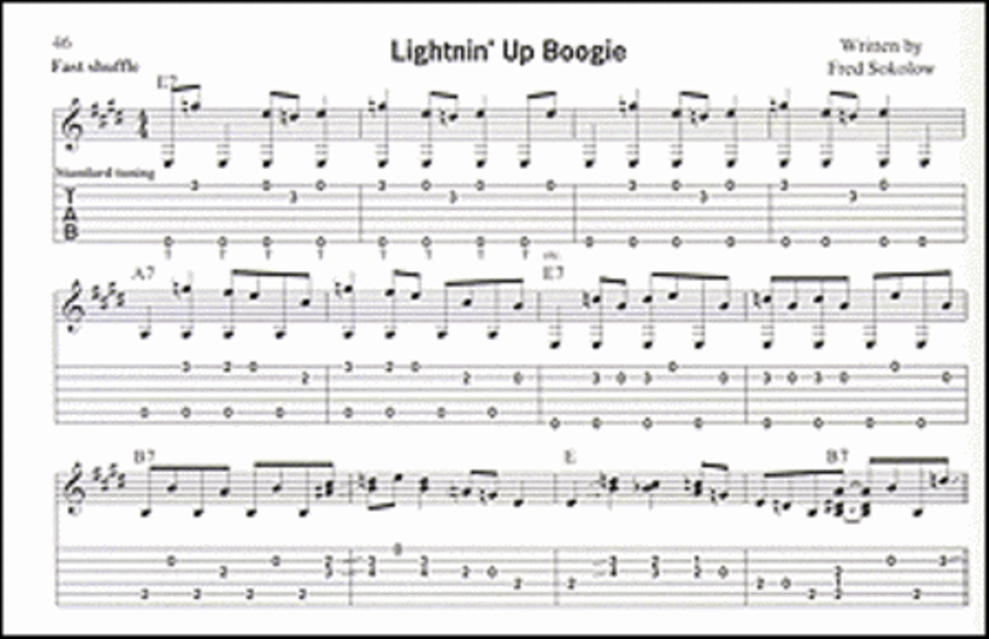 Great Blues Solos Guitar scores gallery preview page 3