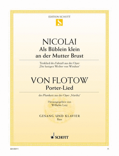 Als Büblein klein an der Mutterbrust / Porter-Lied