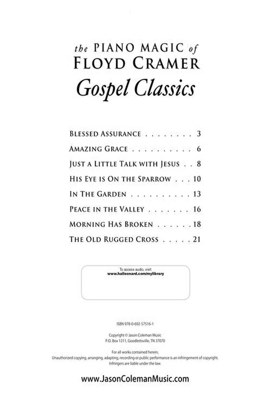 The Piano Magic of Floyd Cramer: Gospel Classics Piano scores gallery preview page 3