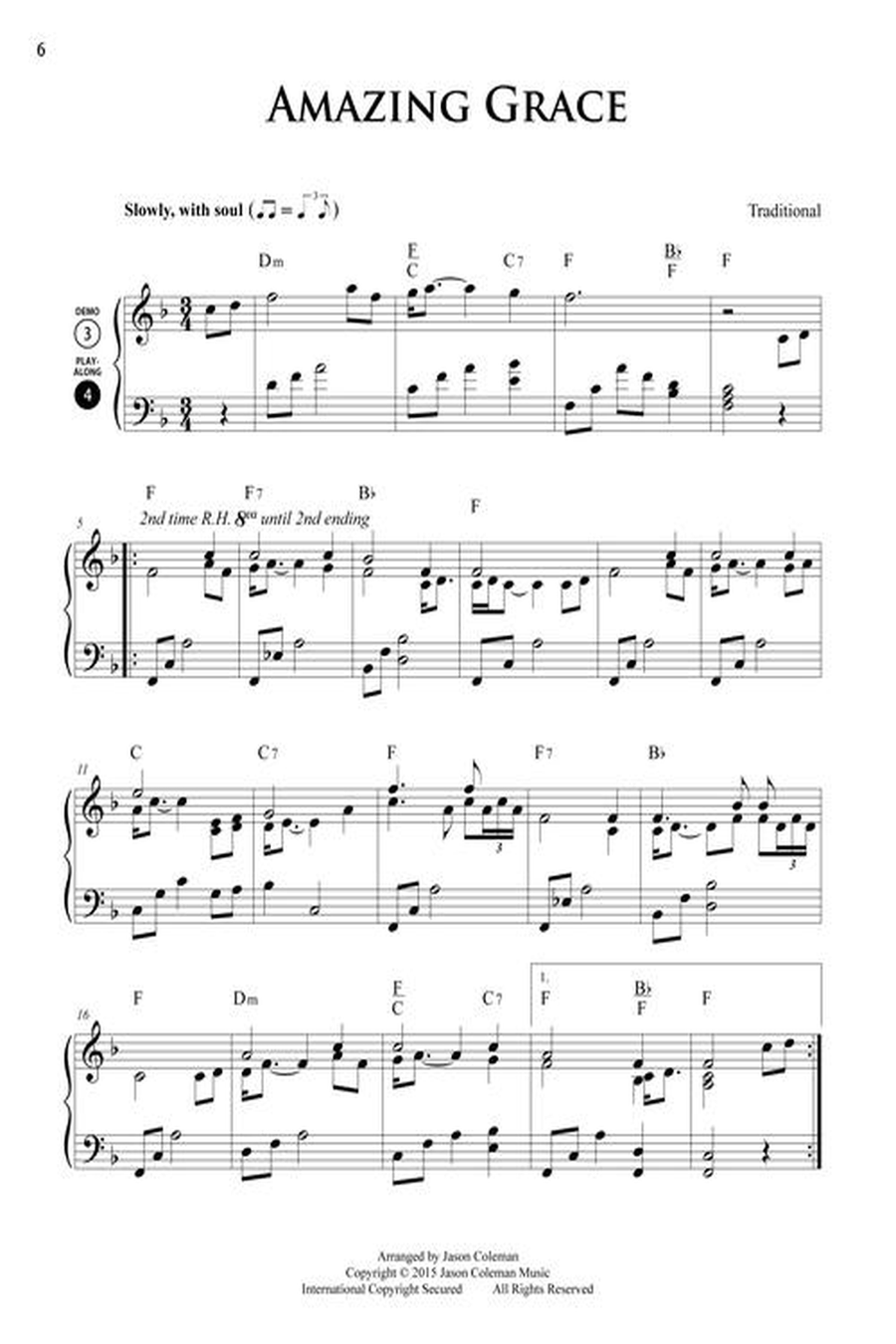The Piano Magic of Floyd Cramer: Gospel Classics Piano scores gallery preview page 6