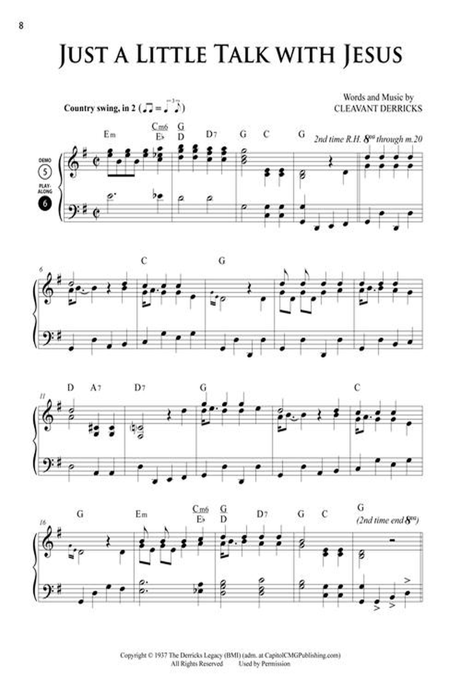 The Piano Magic of Floyd Cramer: Gospel Classics Piano scores gallery preview page 7