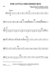 The Little Drummer Boy - Bass