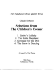 Selections from The Children's Corner
