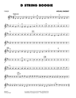 D String Boogie - Violin