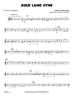 Auld Lang Syne - Eb Alto Saxophone