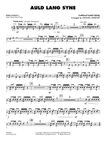 Auld Lang Syne - Percussion 1