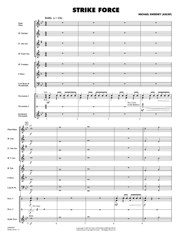 Strike Force - Full Score