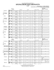 Spongebob Squarepants - Conductor Score (Full Score)