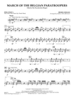 March Of The Belgian Paratroopers - Percussion 1