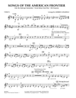 Songs Of The American Frontier - Violin 2 mini preview