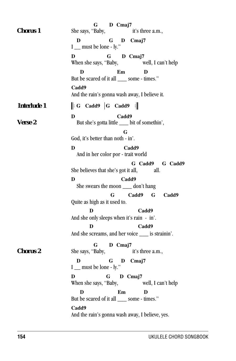 3 AM 3 AM Ukulele scores gallery preview page 2