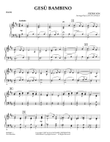 Gesu Bambino - Piano