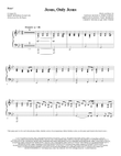 Jesus, Only Jesus - Piano