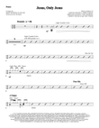 Jesus, Only Jesus - Drums