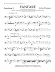 Fanfare - Trombone 2