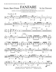 Fanfare - Snare, Bass Drum