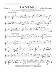 Fanfare - Flute 1