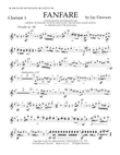 Fanfare - Clarinet 1