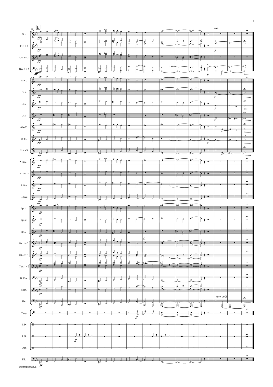 Suite Gothique Suite Gothique Concert Band scores gallery preview page 5