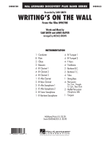 Writing's on the Wall (from Spectre) - Conductor Score (Full Score)