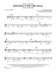 Writing's on the Wall (from Spectre) - Eb Alto Clarinet