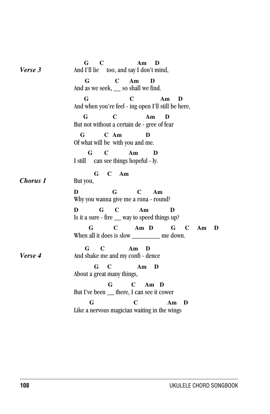 Run Around Run Around Ukulele scores gallery preview page 2