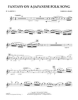 Fantasy On A Japanese Folk Song - Bb Clarinet 1
